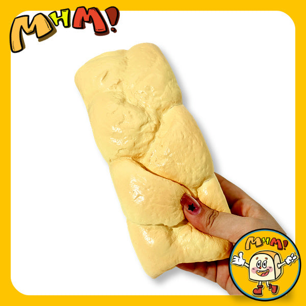 MHM Soft and Cute Series Big Twisted Bread (Osmanthus Aroma) Food Simulated Sticky Moist Soft Slow Rebound Stress Relief Toy Adult Finger Toy Sensory Toy