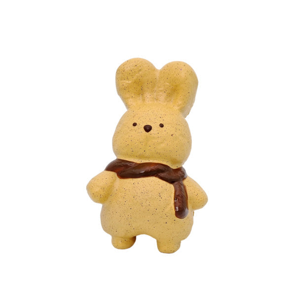 Chocolate Mochi Sticky Bunny Squishy - Slow Rising Animal Toy | Brown Fudge Scented Fidget