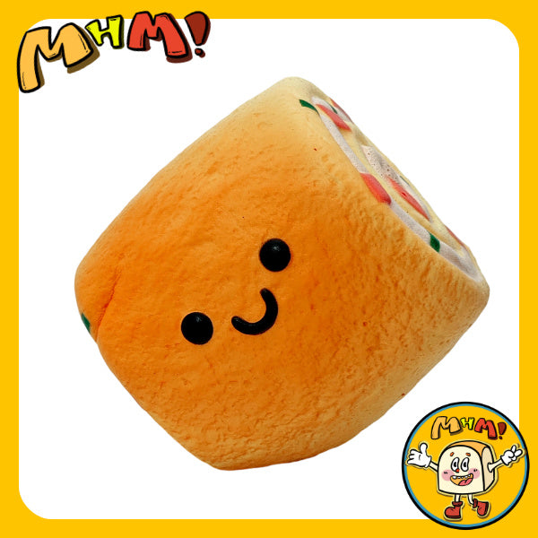 MHM Squishy Series Thick Roasted Tamako Slow Bounce Food Simulation Sticky Soft Stress Relief Toy