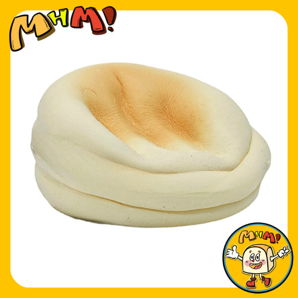 MHM Squishy Series Taro Toast Stress RelievingToy with Sticky, Moist, Soft and Slow BouncingFoods