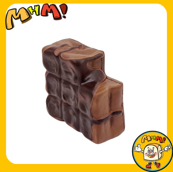 MHM Chocolate Sides Food Simulation Sticky Wet Soft Slow Rebound Stress Relieving Toy Adult Puzzle Toy Sensory Toy