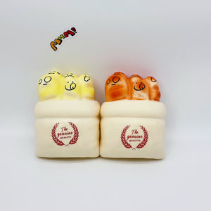 Cute Multi-Face Baguette Bread Stress Relief Squishy product image