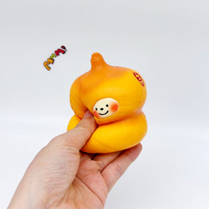 Kawaii Gourd Slow Rise Squishy Toy - squishy stress relief toy detail shot