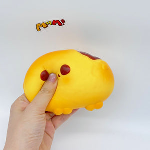 Ultra-Soft Pig Bread Loaf Slow Rise & Irresistibly Realistic! - kawaii squishy toy close up