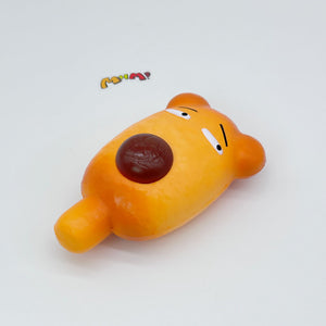 Slow Rise Cute Lazy Dog Hot Dog Squeeze Away Stress - slow rising squishy toy product photo