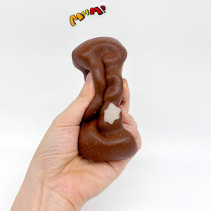 Slow Rise Chocolate Fried Dough Squishy - cute squishy toy packaging display