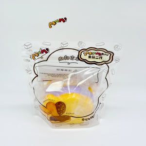 Taro/Strawberry Taiyaki Slow Rise Squishy Toy - cute squishy toy packaging display