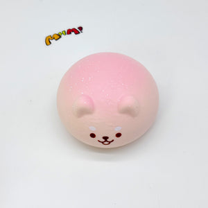 Pink Shiba Inu Steamed Bun Squishy Toy - slow rising squishy toy product photo