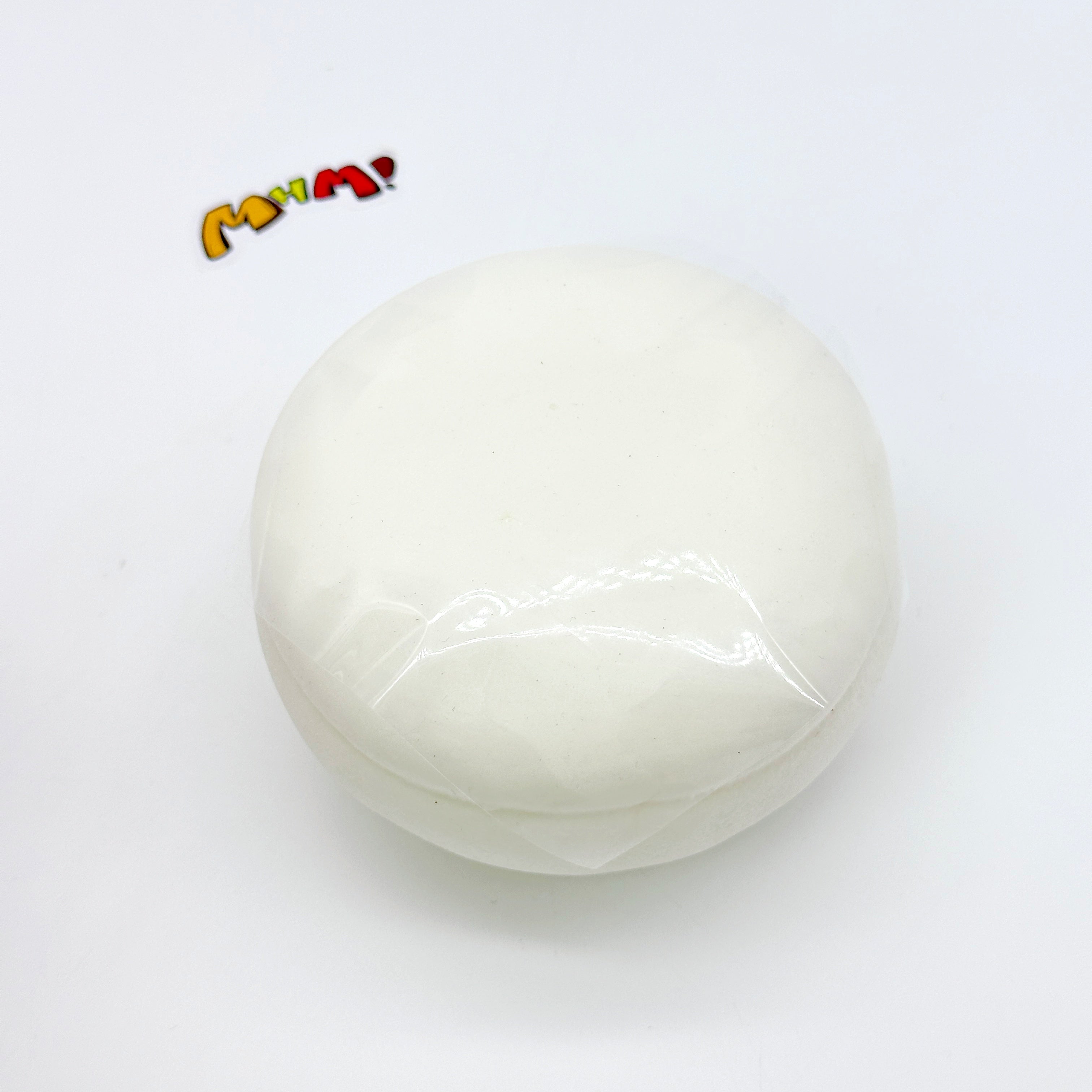 Cute Lychee Flavor Steamed Bun Stress Relief Toy - soft slow rise fidget toy front view
