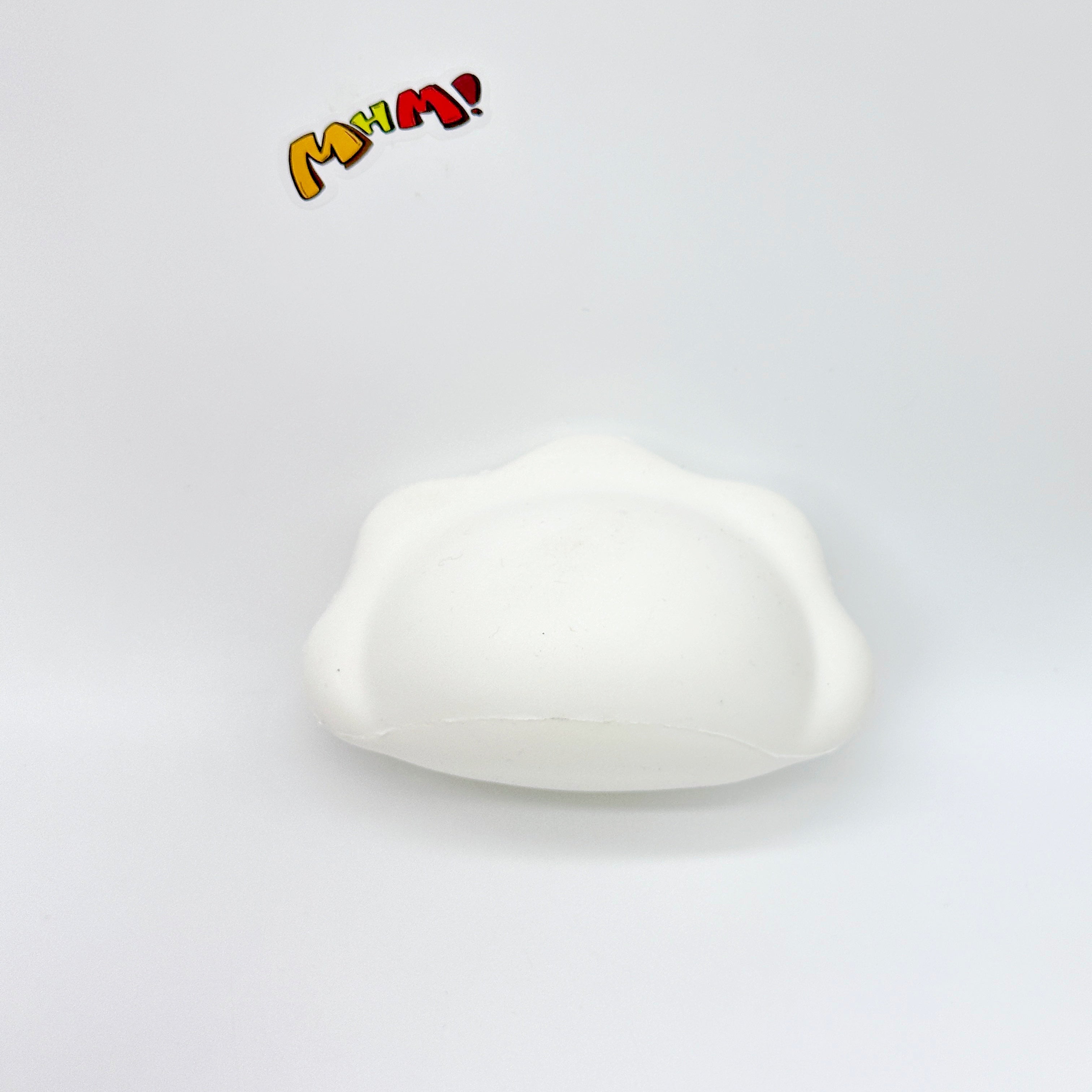 Cute Fluffy Seal Dumpling Stress Relief Toy - soft slow rise fidget toy front view