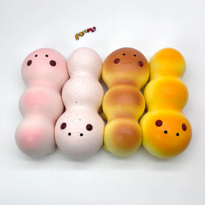 Fluffy Caterpillar Bread Squishy - slow rising squishy toy product photo
