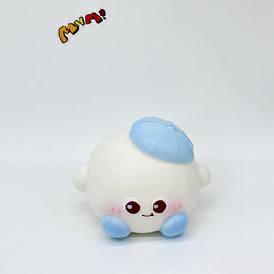 Blue Beret Dazed Ball Squishy Slow-Rise - slow rising squishy toy product photo