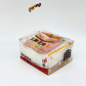 Sanxian Doupi Squishy | Cute Chinese Snack Slow Rising Stress Rel - cute squishy toy packaging display