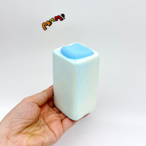 Mint Gummy Squishy | Candy Themed Slow Rising Stress Relief Toy - slow rise fidget toy texture close up
