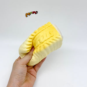 Thick Cream Filled Milk Biscuit Squishy | Snack Themed Slow Risin - kawaii squishy toy collection photo