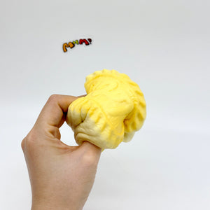 Thick Cream Filled Milk Biscuit Squishy | Snack Themed Slow Risin - slow rise toy hand squeeze demo