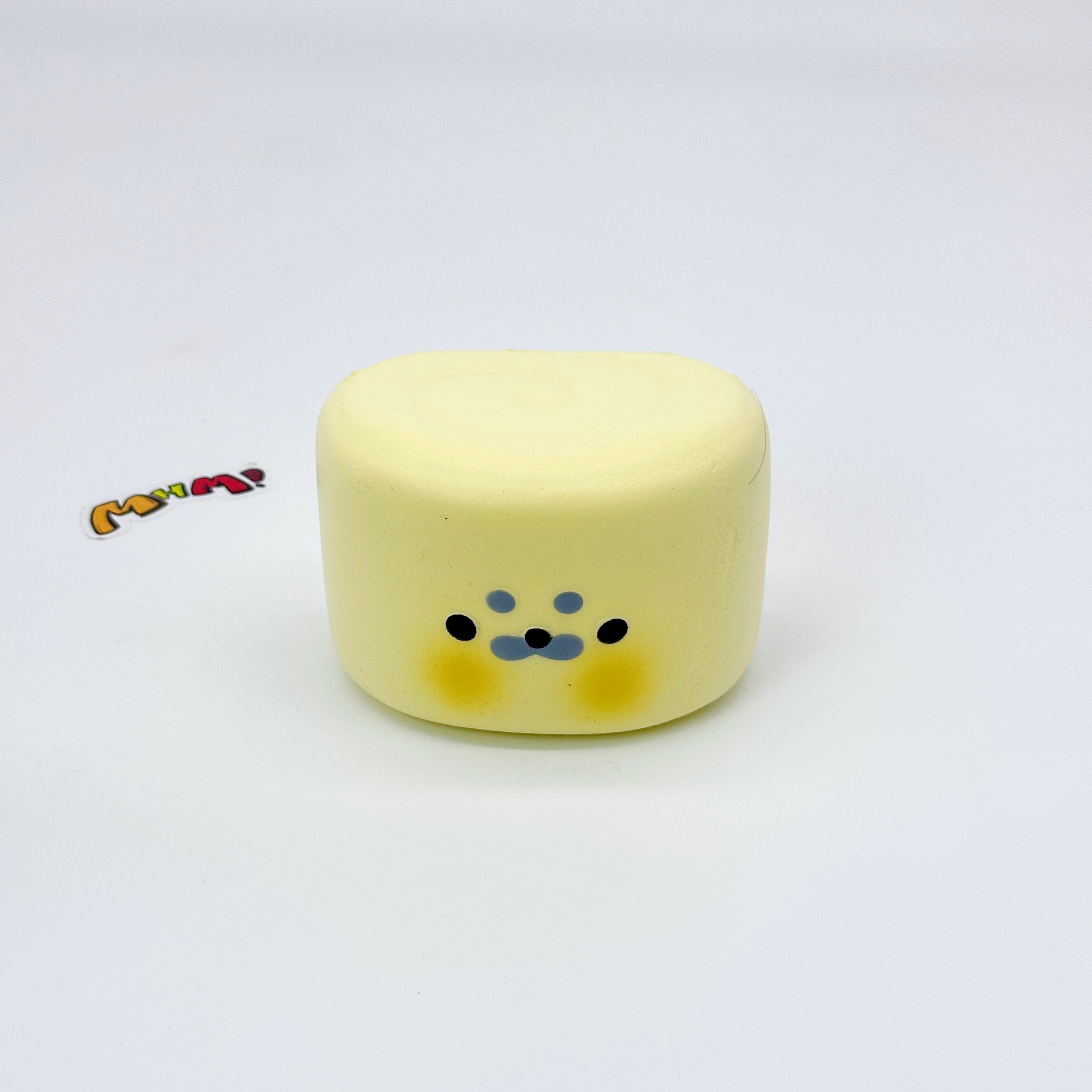 🍞 Yellow Seal Steamed Roll Squishy | Bakery Themed Slow Rising Stress Relief Toy