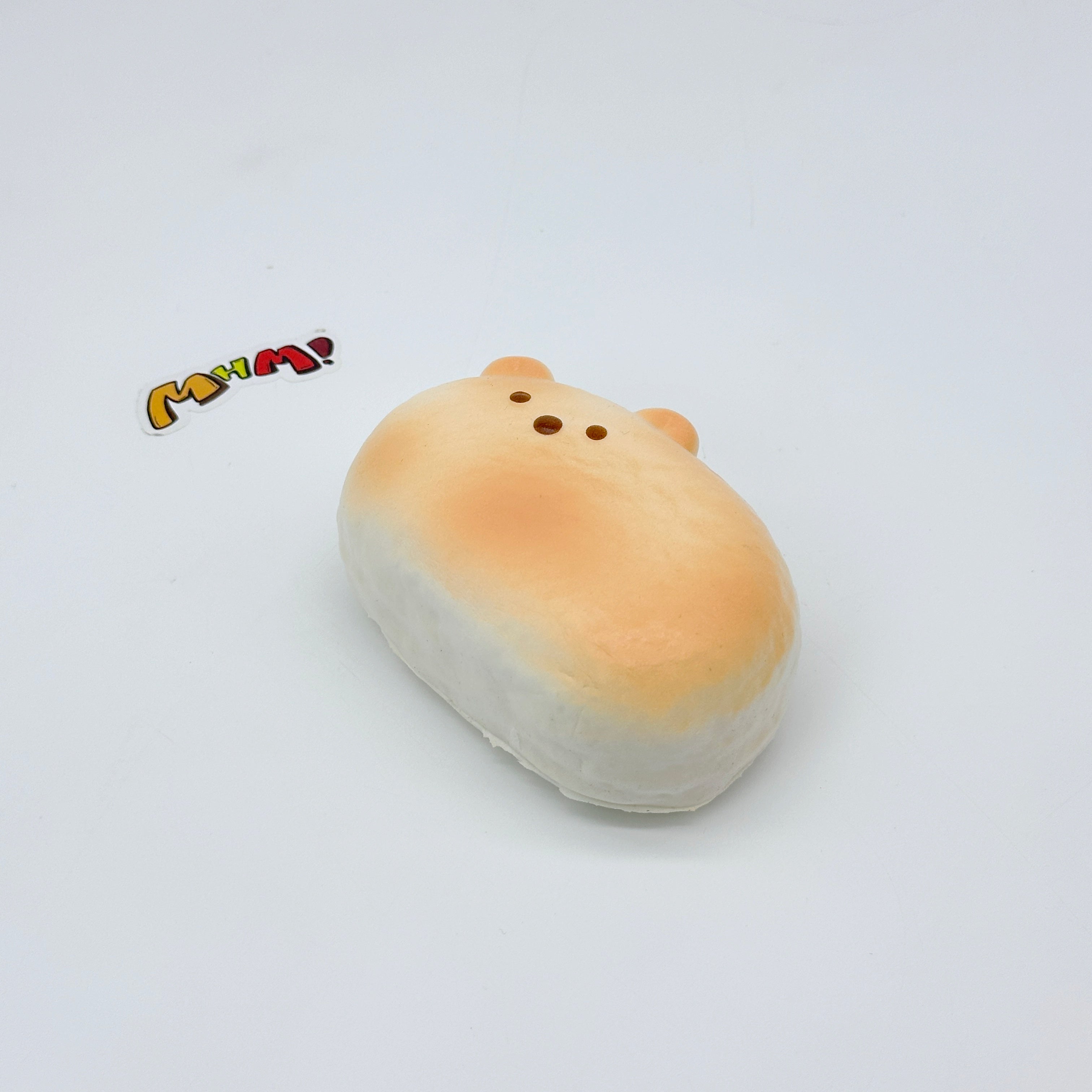 🐻 Bear Grilled Rice Cake Squishy | Bakery Themed Slow Rising Stress Relief Toy