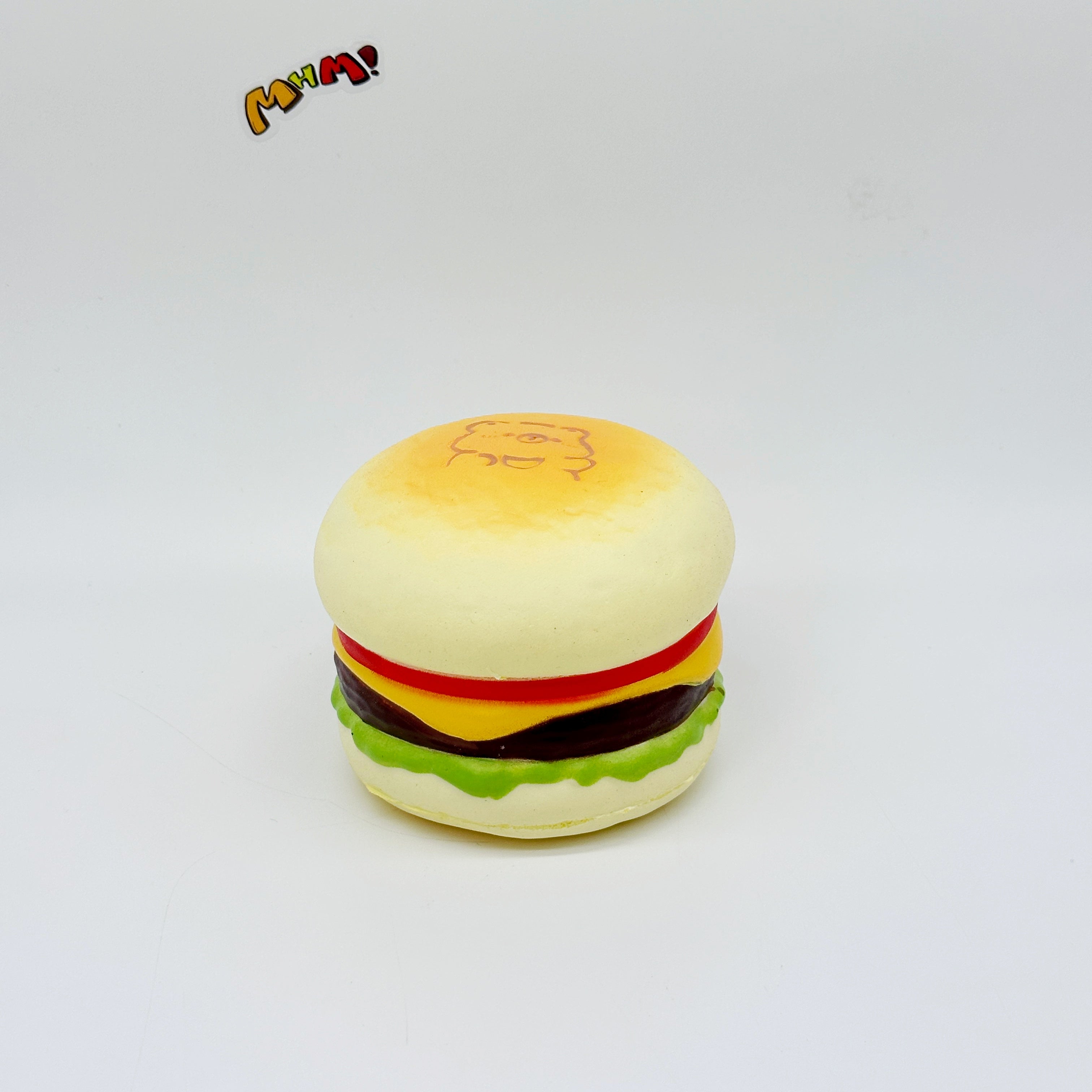 🍔 Kapi Burger Squishy (Original Color) | Fast Food Themed Slow Rising Stress Relief Toy