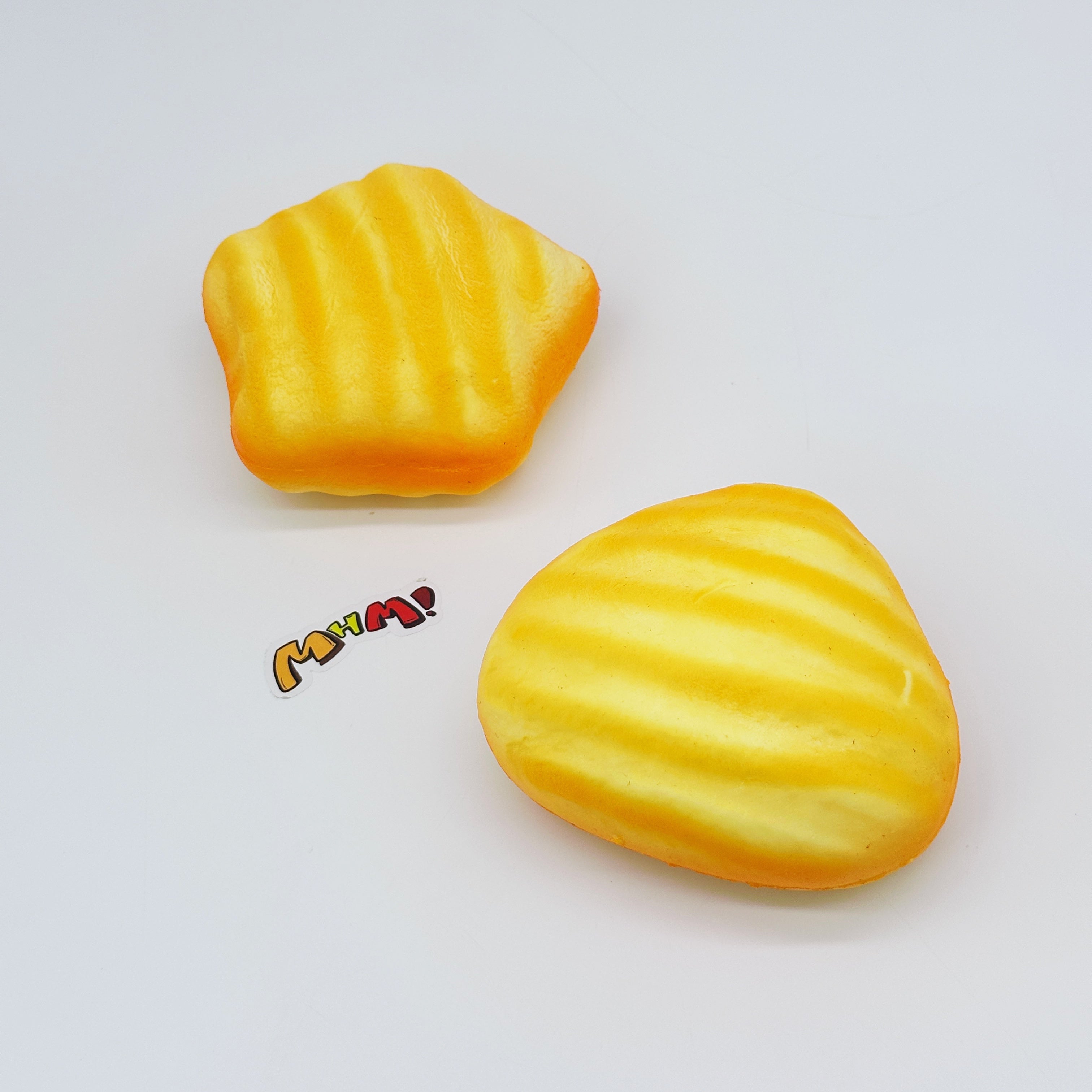 🥔 Potato Patty Squishy (2 Shapes) | Fast Food Themed Slow Rising Stress Relief Toy