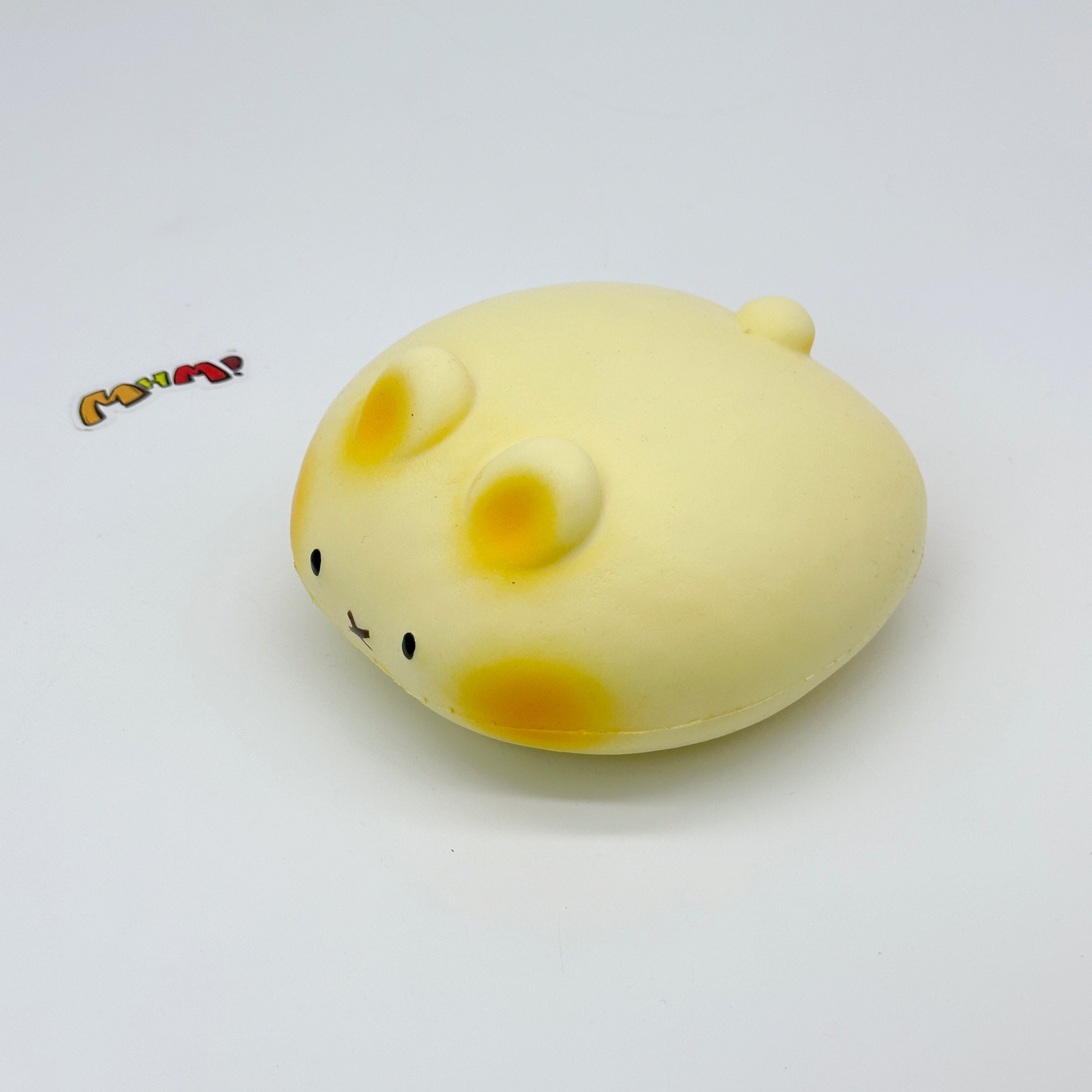 🐰 Yellow Bum Bunny Squishy | Cute Lying Rabbit Slow Rising Stress Relief Toy