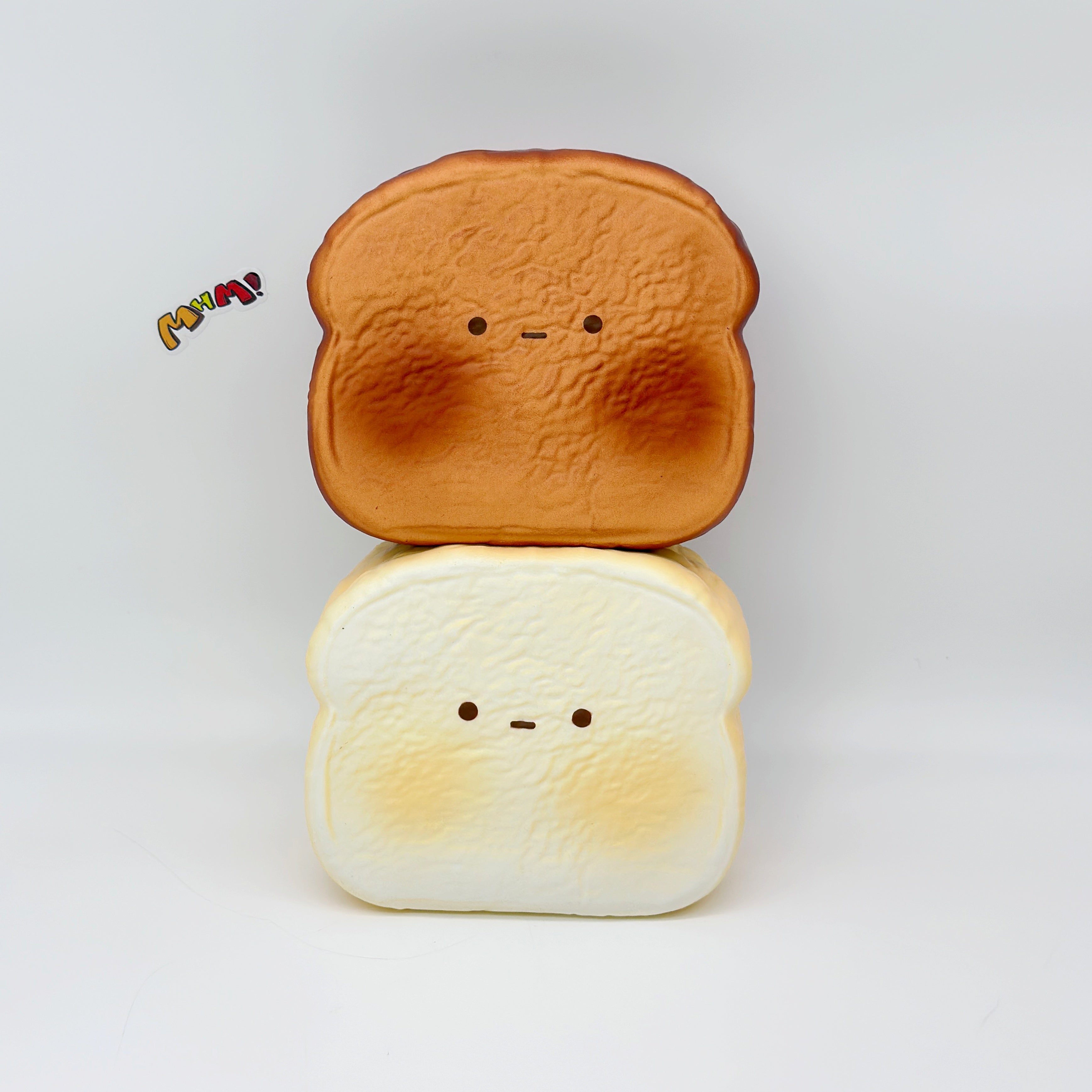 🍞 Milky Toast Squishy (2 Colors Available) | Bakery Themed Slow Rising Stress Relief Toy