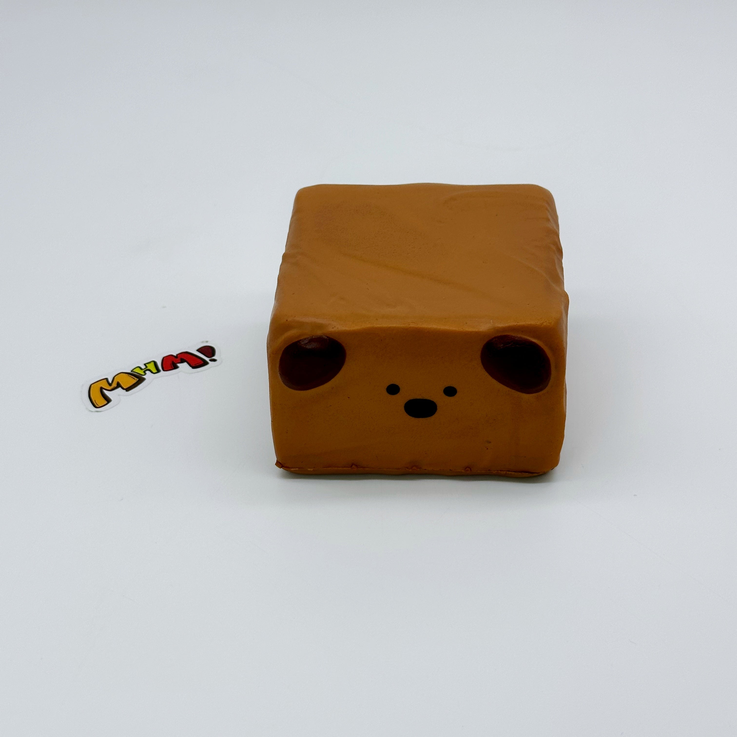 🐻 Chocolate Bear Cube Squishy | Bakery Slow Rising Stress Relief Toy