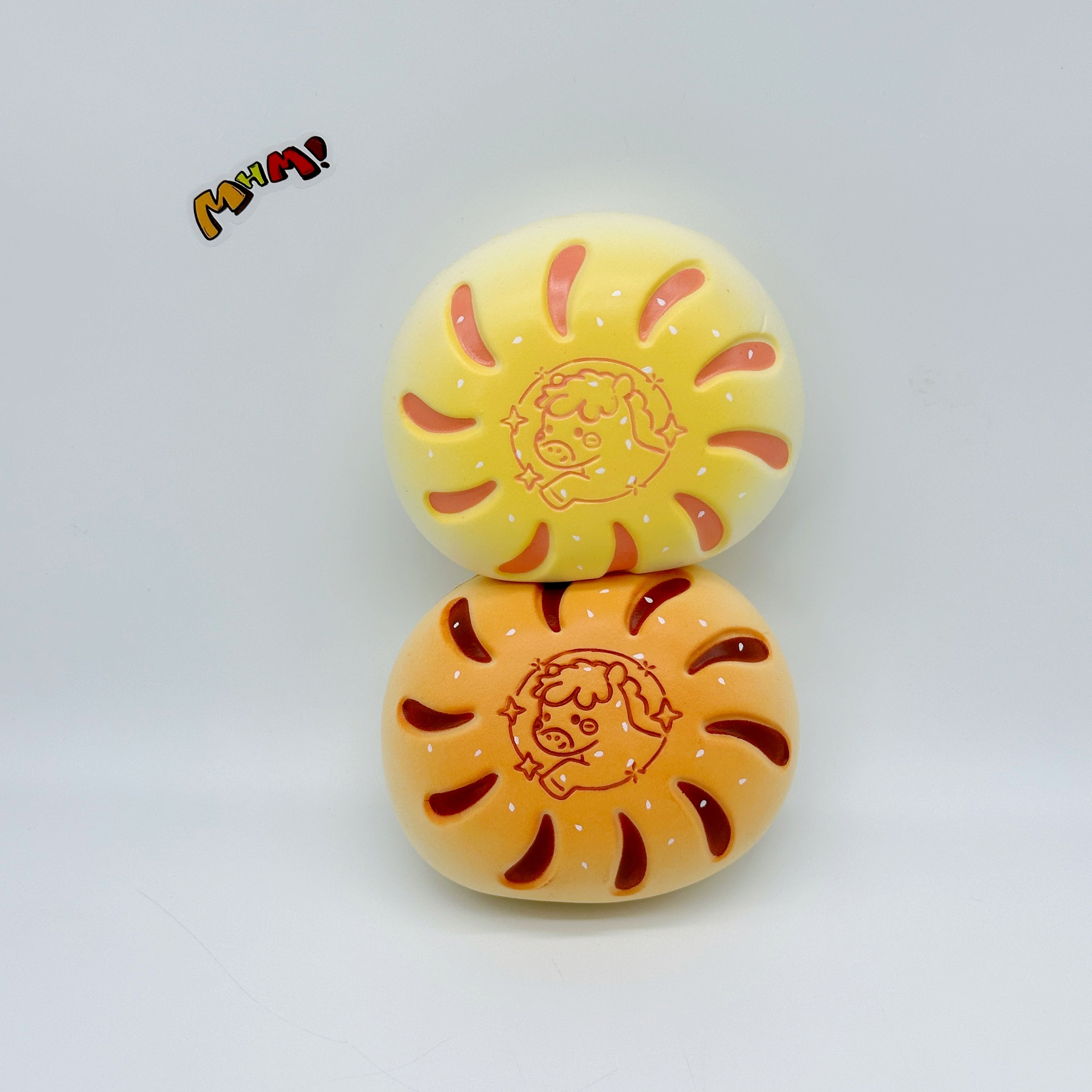 🐴 Horseshoe Bread Squishy | Cartoon Pony Bakery Slow Rising Stress Relief Toy