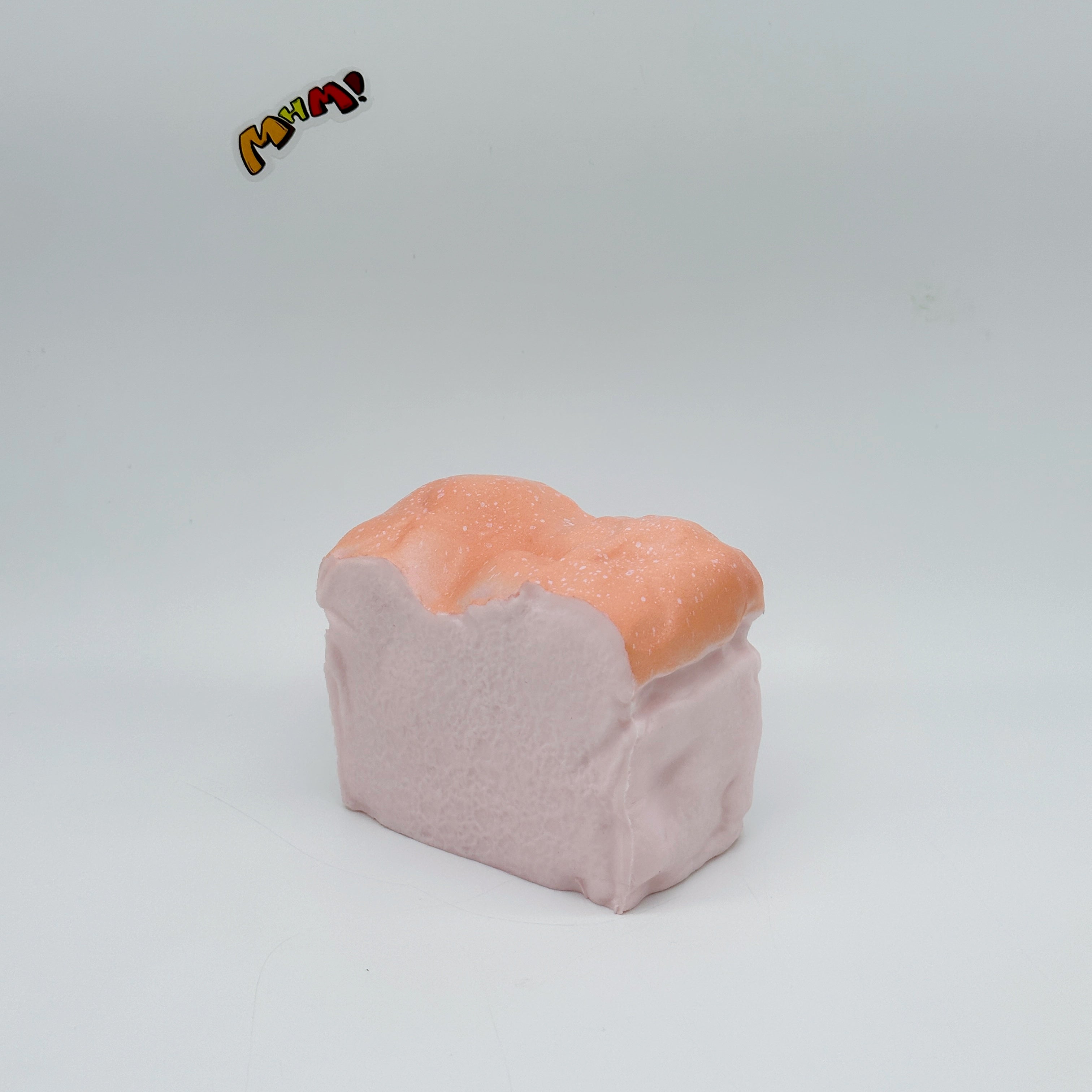 🍞 Pink Custard Bread Squishy | Bakery Style Slow Rising Stress Relief Toy