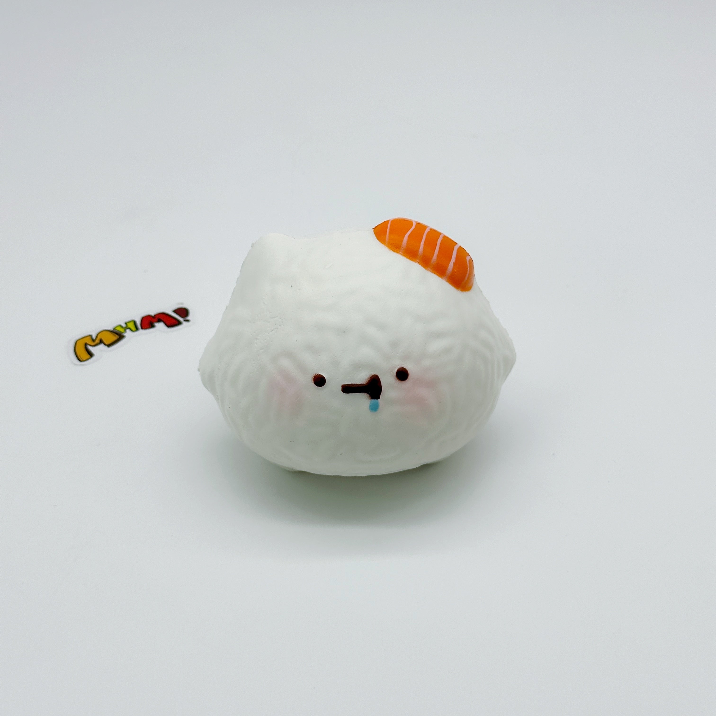 🍣 Salmon Onigiri Squishy | Japanese Sushi Themed Slow Rising Stress Relief Toy