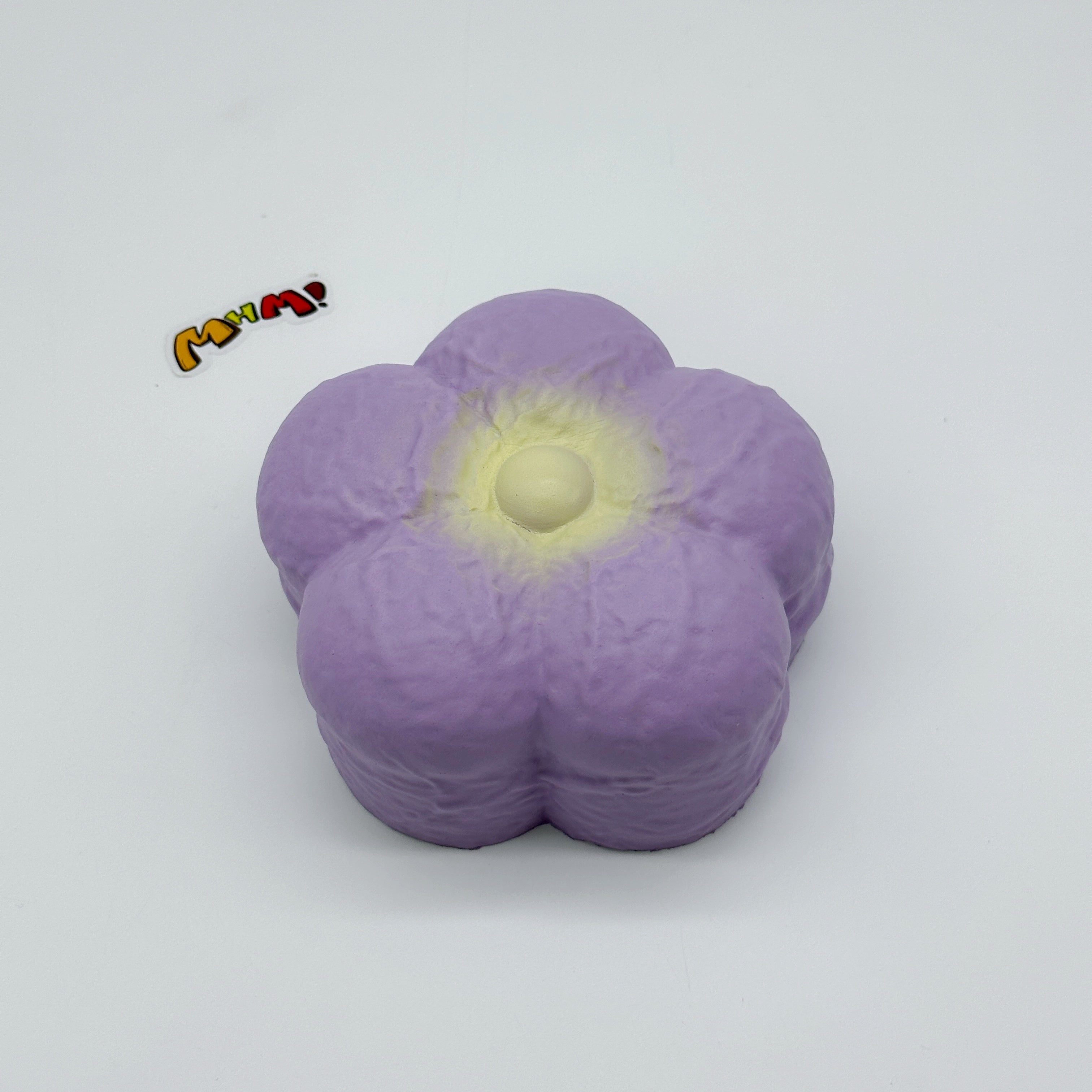 💜 Purple Flower Squishy | Soft Floral Slow Rising Stress Relief Toy