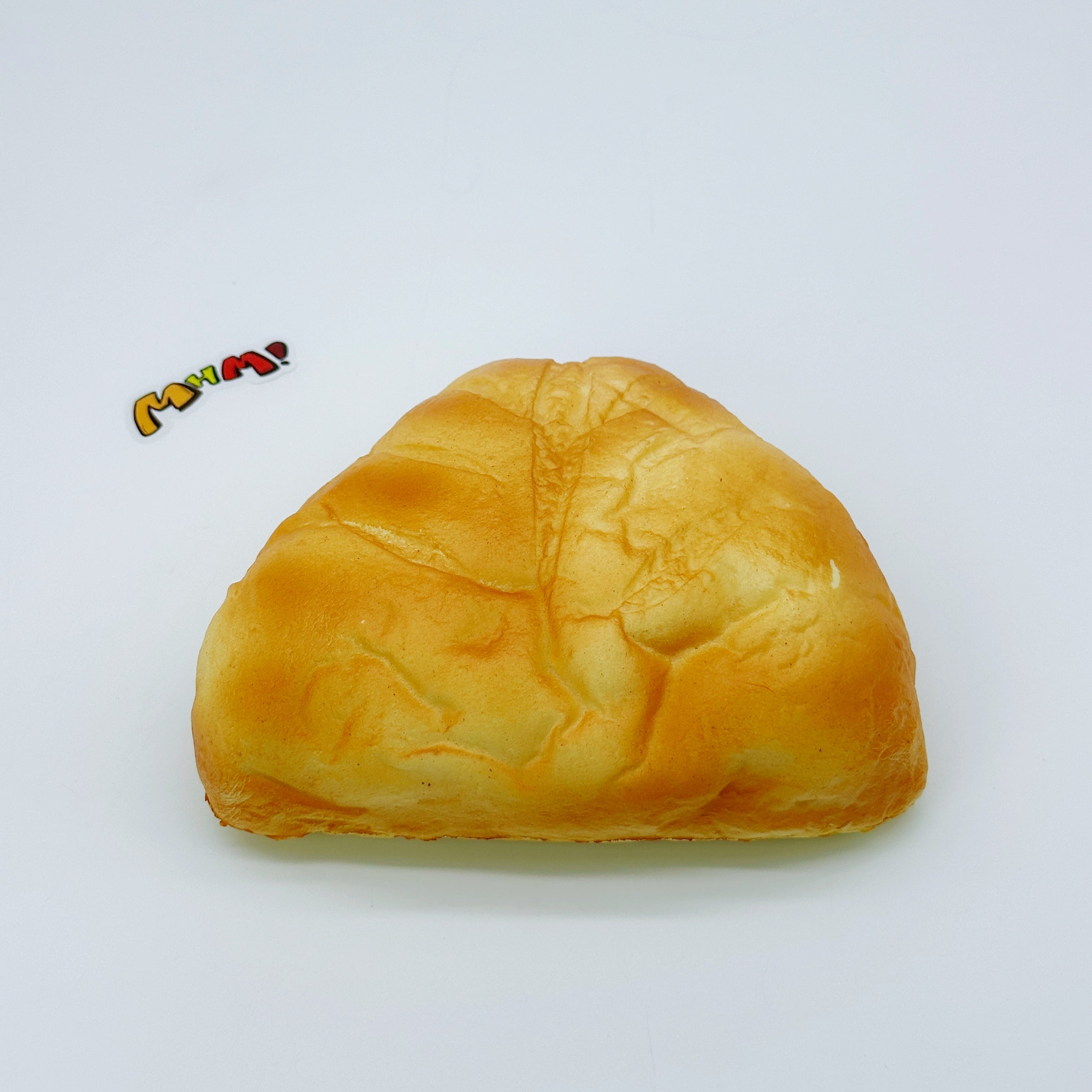 Triangular European Bread Squishy | Artisan Bakery Style Slow Rising Stress Relief Toy