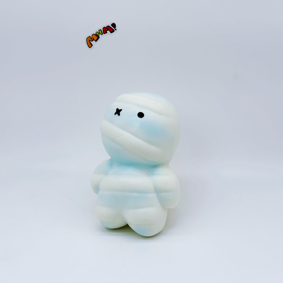 Blue Gradient Mummy Squishy | Soft Blue Bandage Mummy Slow Rising Stress Relief Toy