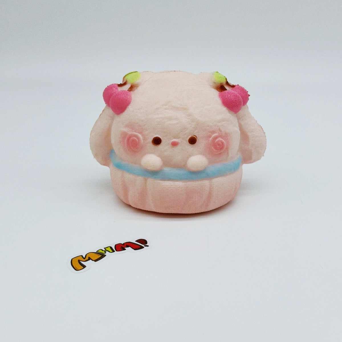 🐰🍒 Cherry Bunny Squishy | Cupcake Rabbit Slow Rising Toy