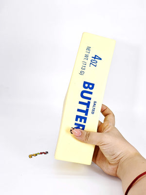 Super Butter - soft slow rise fidget toy front view