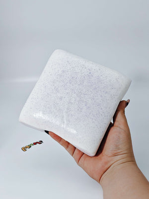 Taro Cream Milk Toast - soft slow rise fidget toy front view