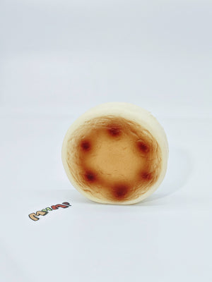 Basque Cheesecake Squishy | Dessert Themed Slow Rising Stress Rel - soft slow rise fidget toy front view