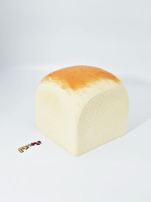Jumbo Hawaiian Bread Cube Squishy (5-Inch) - Slow Rising Loaf Toy - slow rising squishy toy product photo