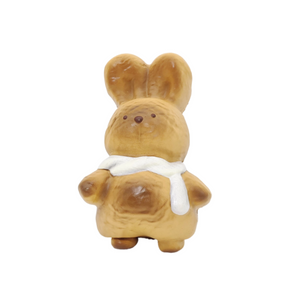 Snow white sticky bunny squishy toy pure marshmallow texture rabbit fidget for winter