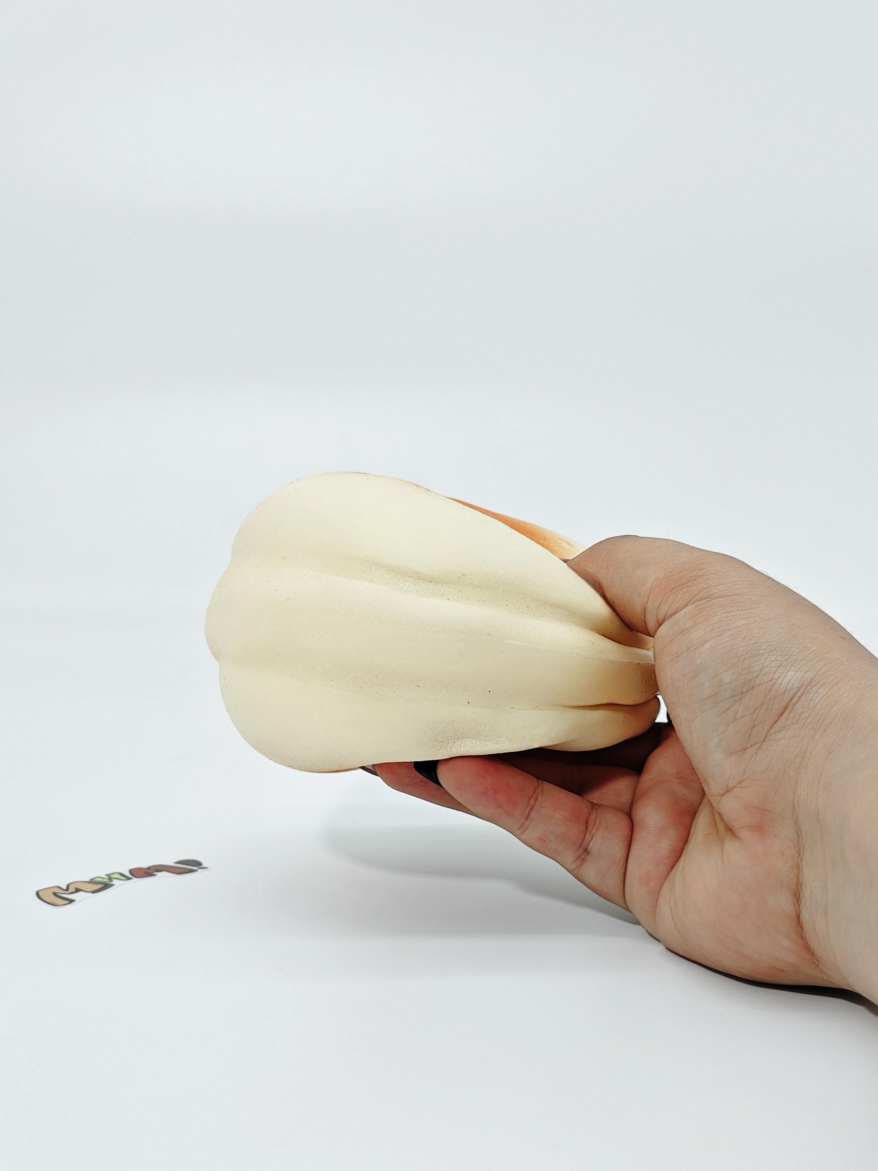 Caramel Soufflé Pancake Squishy - Sticky & Soft Dessert Toy | Slow Rising Toffee Scented Fidget