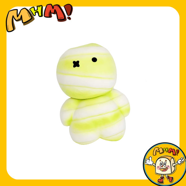 MHM Squishy Festival Series Giant Mummy (Green) Sticky Hand Simulation Animal Personification Moist Soft Slow Rebound Stress Relieving Toy Adult Stress Relieving Toy Sensory Toy