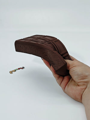 Chocolate Plate Squishy - squishy stress relief toy detail shot