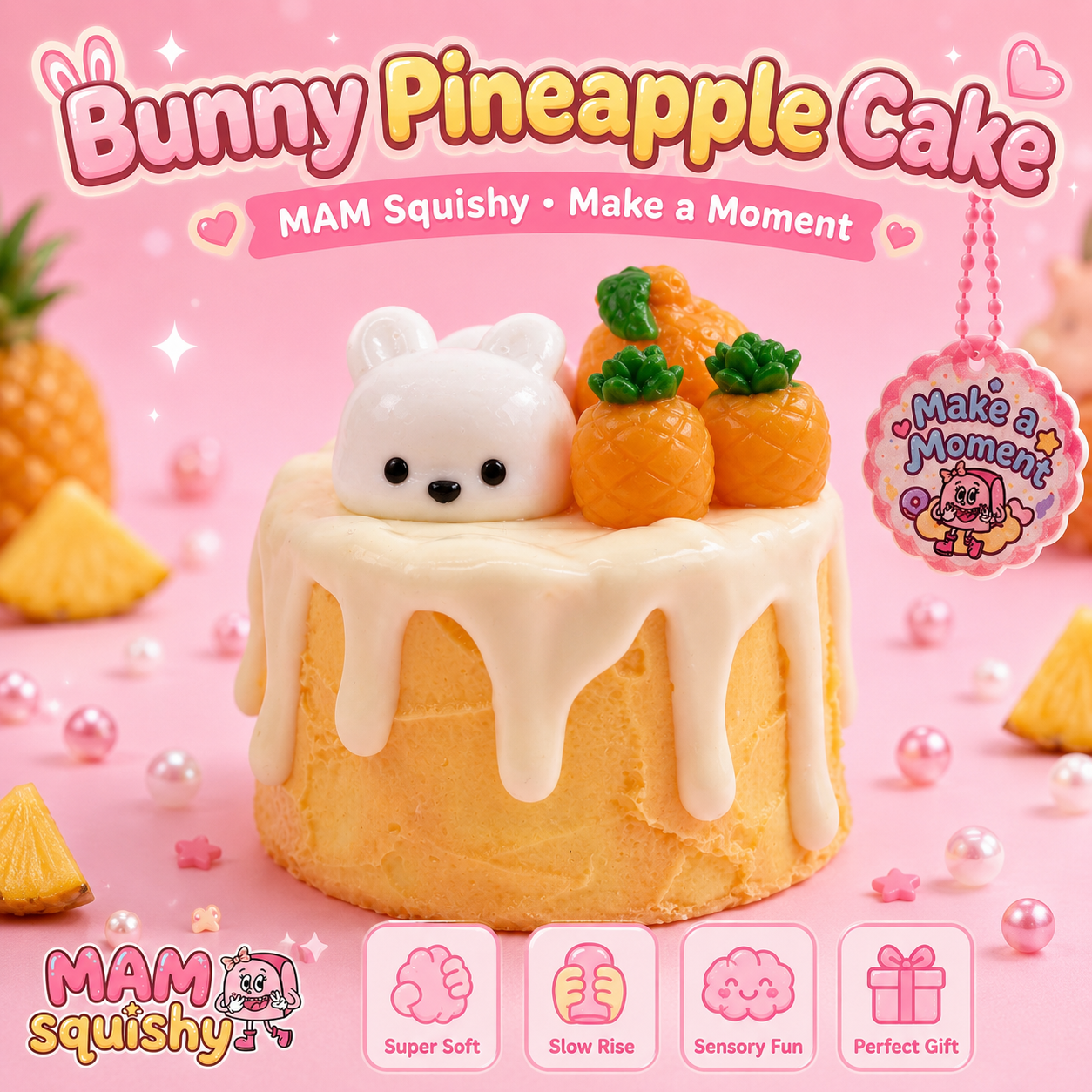 Bunny Pineapple Cake