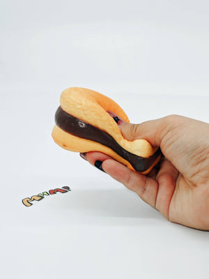 Chocolate Filling Fish Cake Squishy | Snack Themed Slow Rising St - slow rise fidget toy texture close up