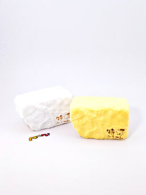 Tokuno Cream Milk Squishy | 2 Styles Dairy Themed Slow Rising Str - soft slow rise fidget toy front view