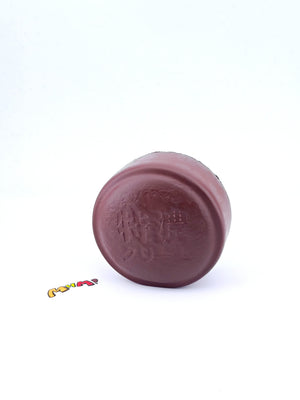 Chocolate Rich Gummy Squishy | Candy Themed Slow Rising Stress Re - slow rising squeeze toy side angle view