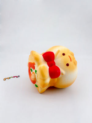 Adorable Shrimp Siu Mai Squishy Slow Rise, Ultra Soft! - slow rise fidget toy texture close up