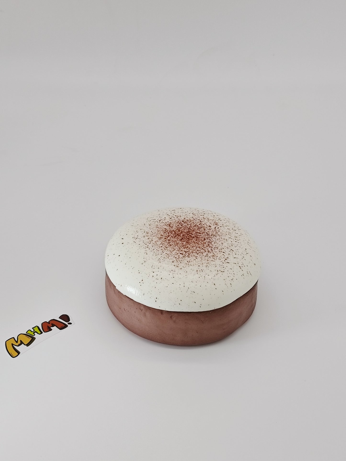 MHM Dark & White Chocolate Roll Slow Bounce Sticky Wet Soft Touch Stress Relief Toy