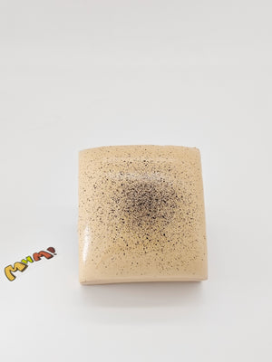 Coffee Cream Mousse Cake Squishy - Sticky & Soft Slice Toy | Scen - slow rising squishy toy product photo
