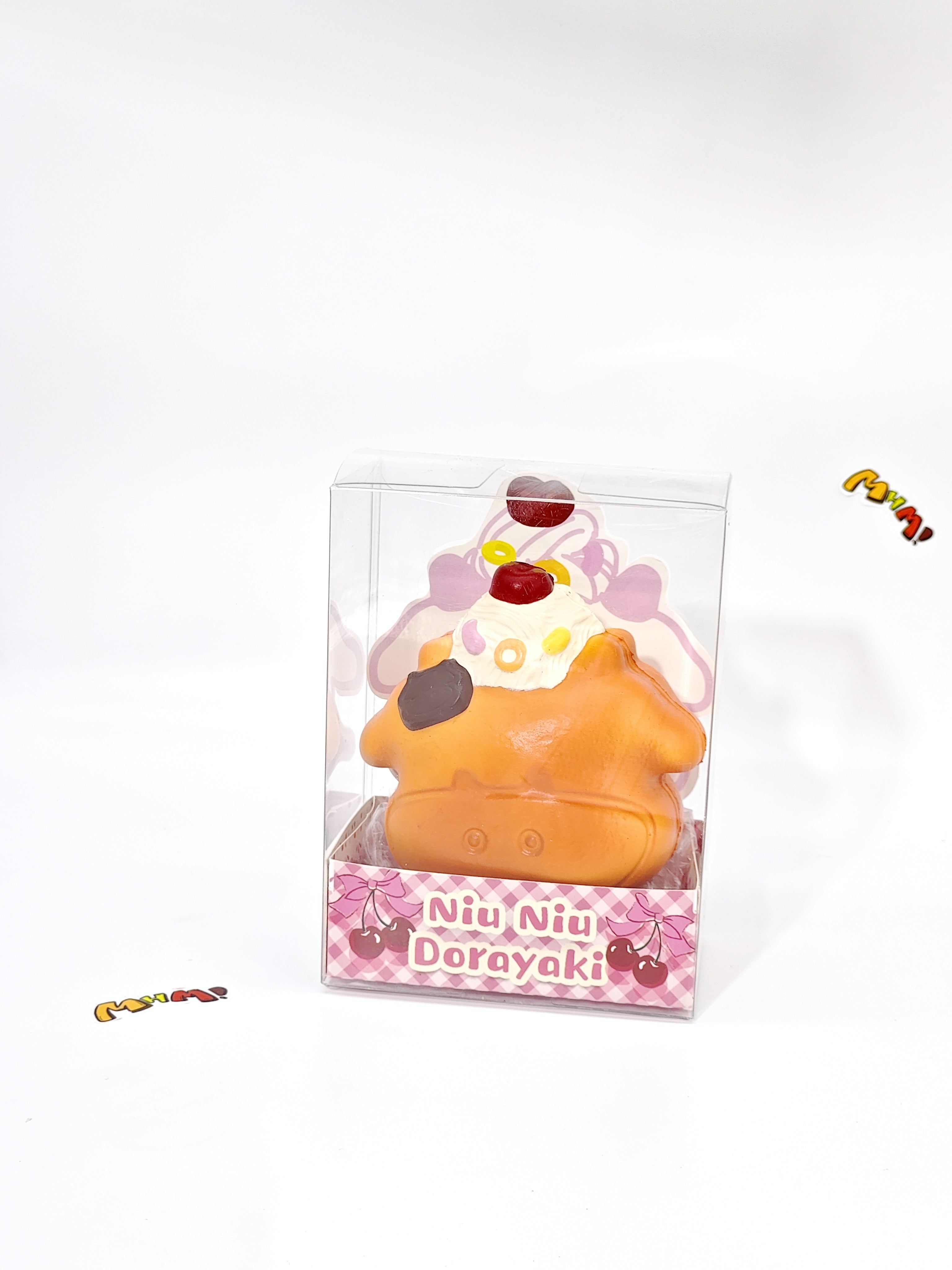 Chocolate Cow Cake Roll Squishy - Sticky & Soft Swiss Roll Toy | Slow Rising Cocoa Scented Fidget